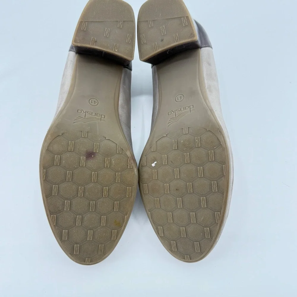 Dansko leather block